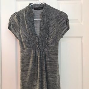 Gray blouse size small